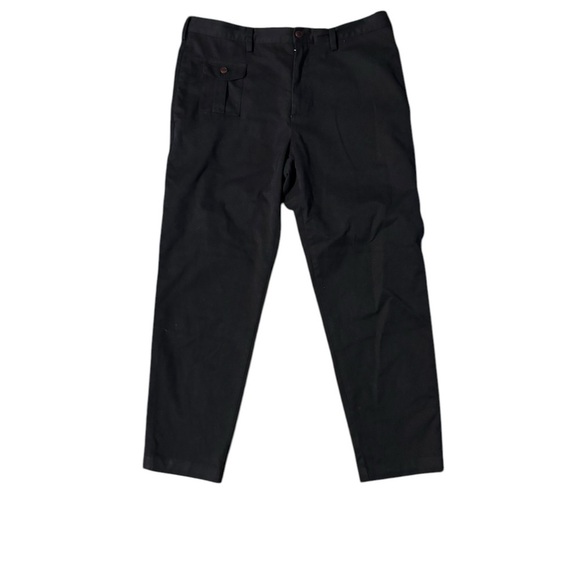 Ted Baker Men’s Navy Blue Chinos Size 34R Front Button Pocket Old Money Preppy - Picture 1 of 14